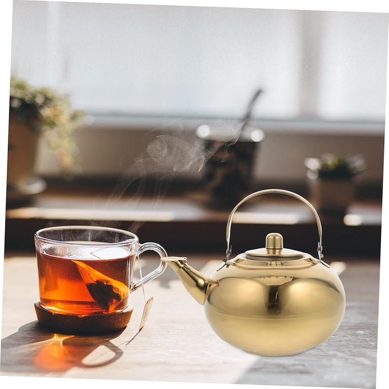 Stainless Steel Insulated Tea Pot 1.8L Thermal Kettle Vacuum Wall For Hot Beverages - Image 5